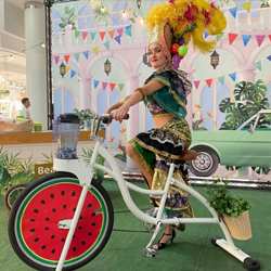 Bicicleta Milkshakes - Animación para eventos Barcelona