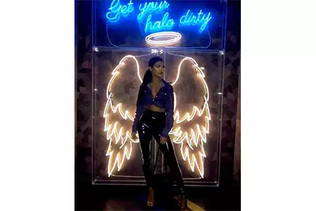 Alas de Ángel LED - Dediversia Barcelona