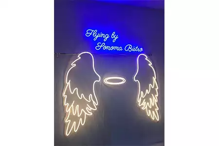 Alas de Ángel LED - Dediversia Barcelona