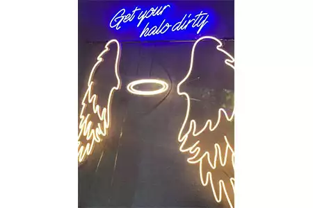 Alas de Ángel LED - Dediversia Barcelona