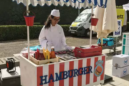 Carrito de Hamburguesas - Dediversia Barcelona