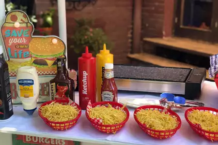 Carrito de Hamburguesas - Dediversia Barcelona
