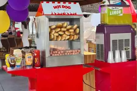 Carrito de Hot Dogs - Dediversia Barcelona