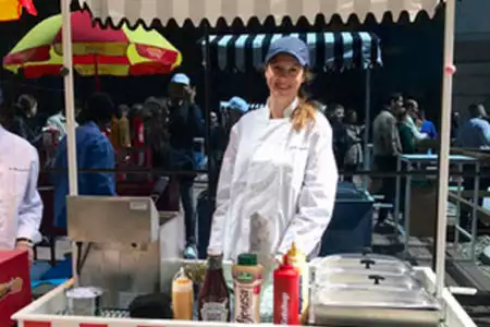 Carrito de Patatas Fritas - Dediversia Barcelona