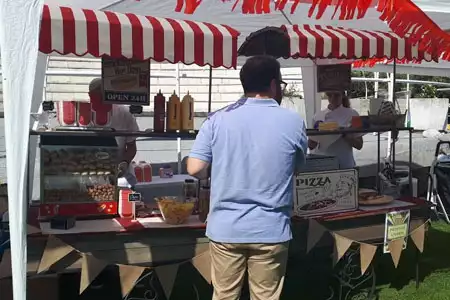 Carrito de Pizzas - Dediversia Barcelona