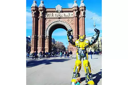 Zancudos Transformer Bumblebee - Dediversia Barcelona