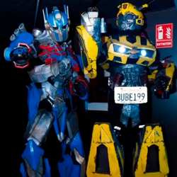 Zancudos Transformer Optimus - Animación para eventos Barcelona