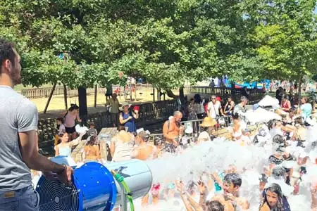 Fiesta de la Espuma - Dediversia Barcelona