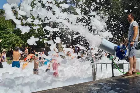 Fiesta de la Espuma - Dediversia Barcelona