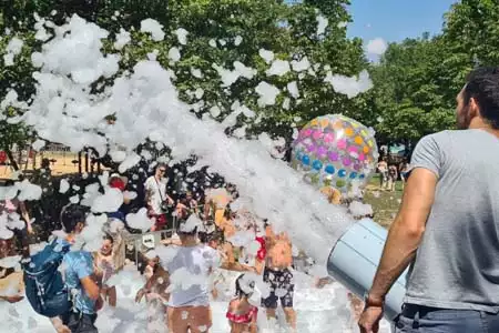 Fiesta de la Espuma - Dediversia Barcelona