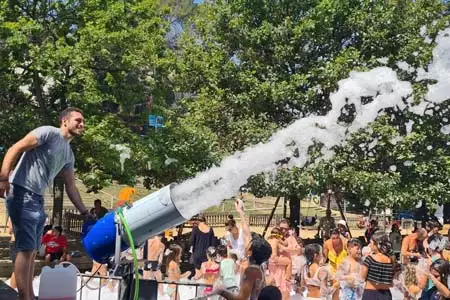 Fiesta de la Espuma - Dediversia Barcelona