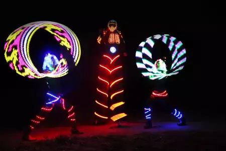 Zancudos Robots LED - Dediversia Barcelona