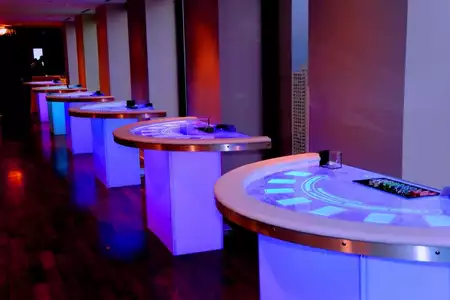 Mesas de Casino LED - Dediversia Barcelona