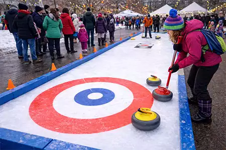 Pista de Curling - Dediversia Barcelona
