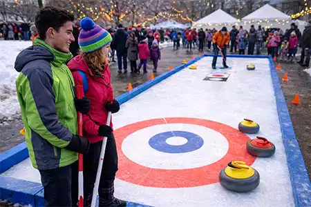 Pista de Curling - Dediversia Barcelona