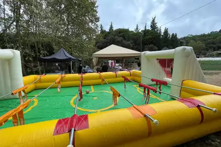 Futbolín Humano - Dediversia Barcelona