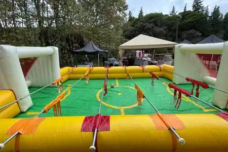 Futbolín Humano - Dediversia Barcelona