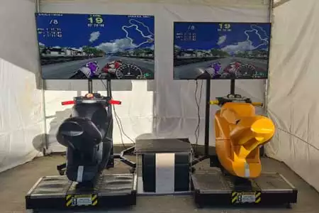 Simulador Moto GP - Dediversia Barcelona