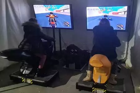 Simulador Moto GP - Dediversia Barcelona