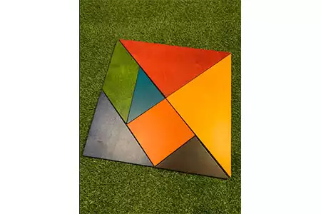 Tangram Gigante - Dediversia Barcelona