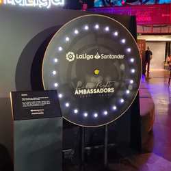 Ruleta Pulsador LED - Alquiler para eventos Barcelona