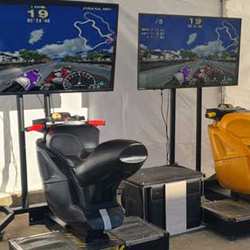 Simulador Moto GP - Alquiler para eventos Barcelona