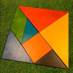 Tangram Gigante - Alquiler para eventos Barcelona