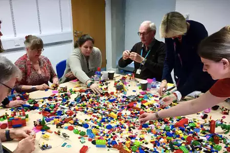 Team Building Lego Art - Dediversia Barcelona